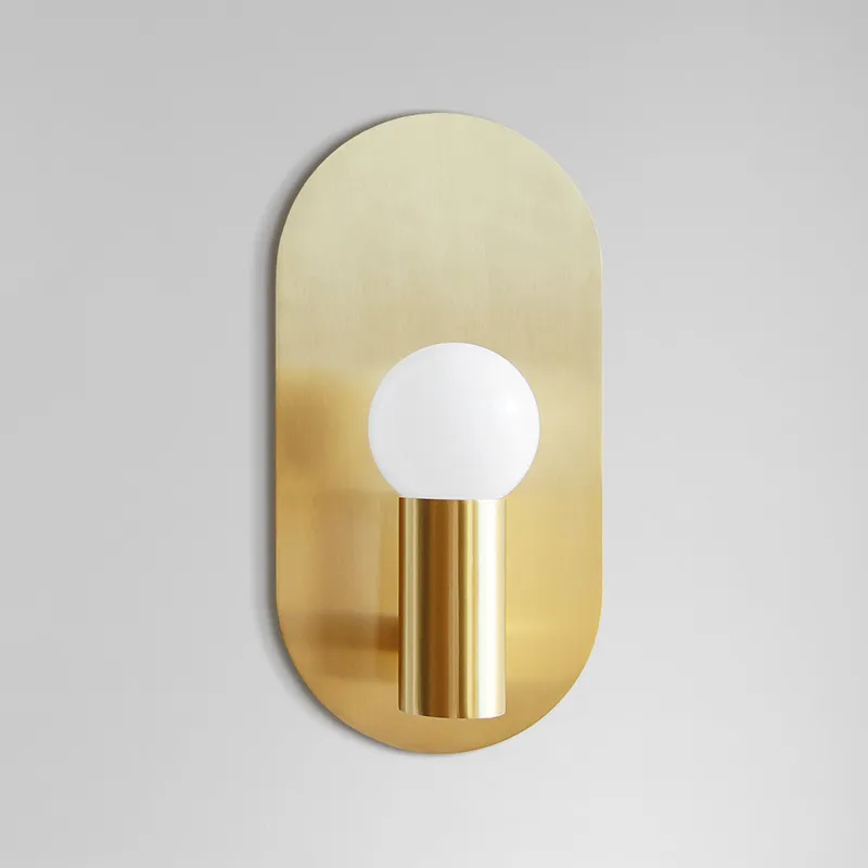 Outdoor Lighting Brass - Lampada da Parete Creativa Nordica per