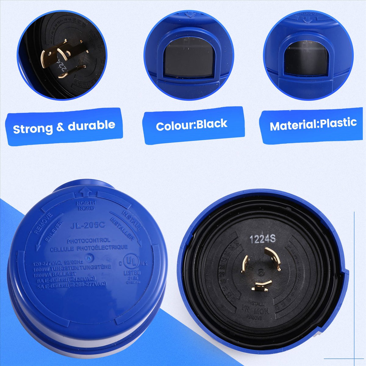 Outdoor Lighting Switch - AS99 HAPPY^3 Pack Fotocellula per Illuminazione