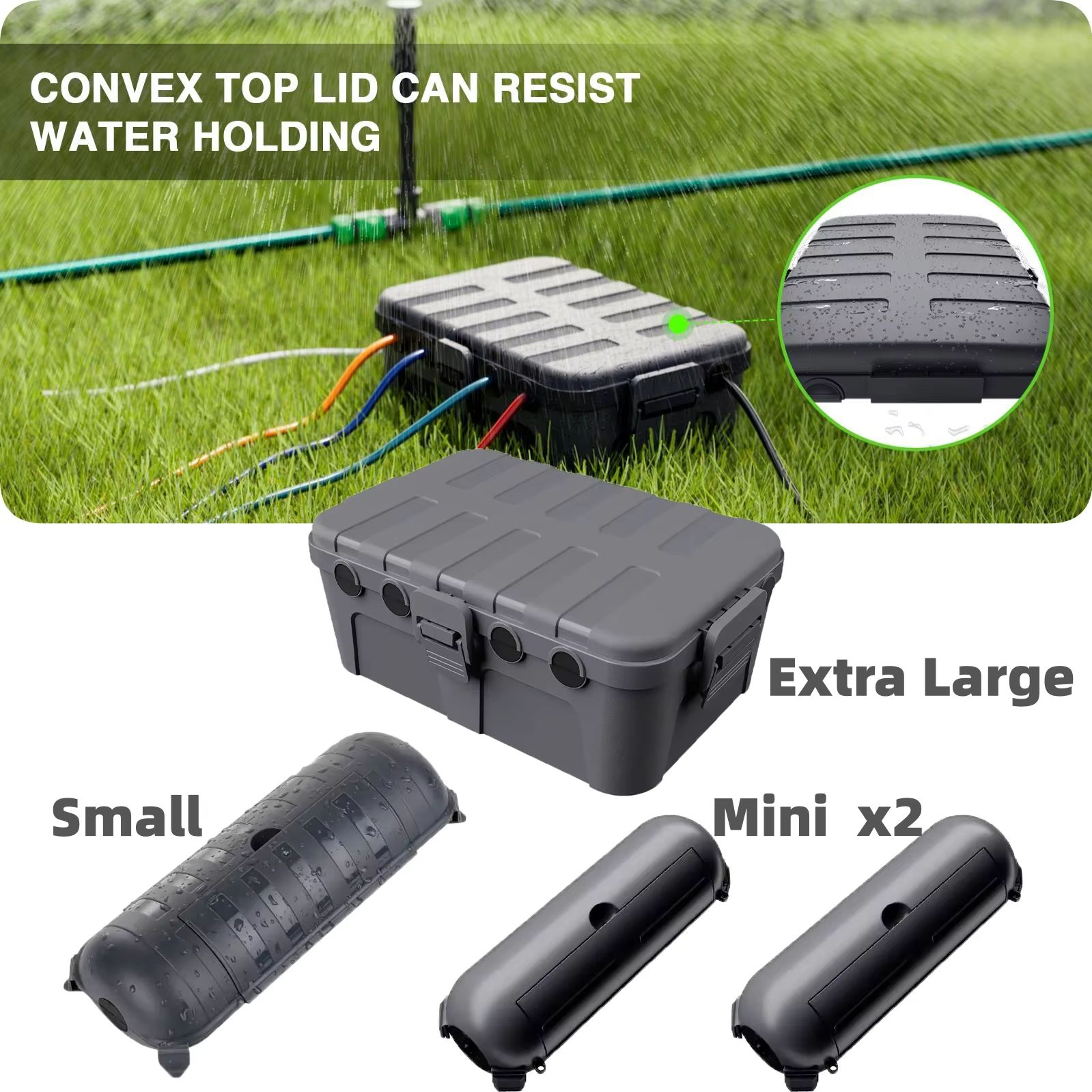 Outdoor Lighting Electrical Box - Coperture Grandi Impermeabili per Cavi Elettrici