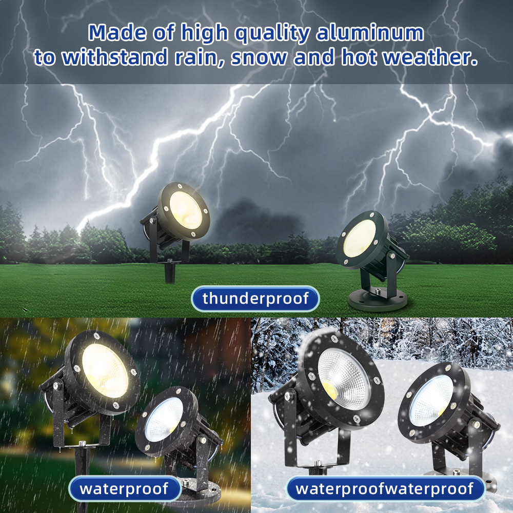 Outdoor Lighting Switch - Faretto LED GU10 per Giardino, Lampada