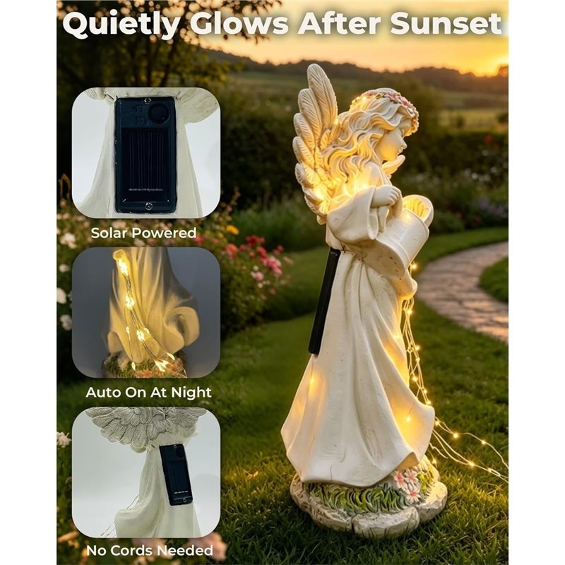 Outdoor Lighting Accent - ABGE-Lampade Solari da Giardino a Forma