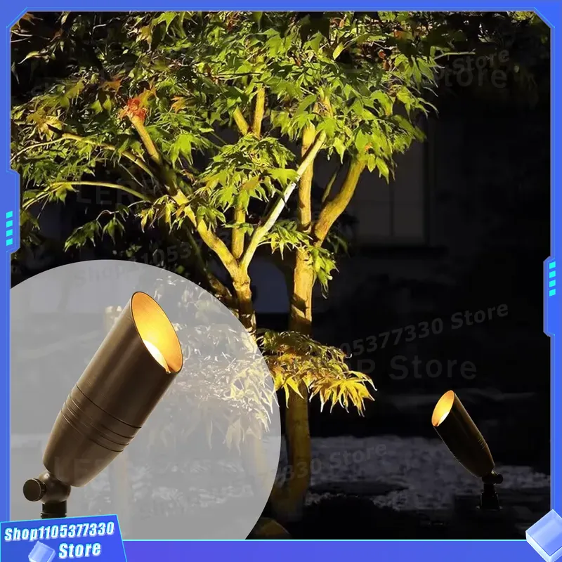 Outdoor Lighting Brass - Faretto LED MR16 a Bassa Tensione