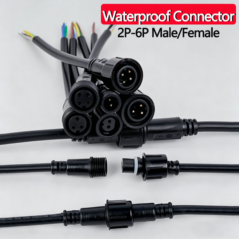 Outdoor Lighting Kits - Set di Connettori Impermeabili 2/3/4/5/6 Pin