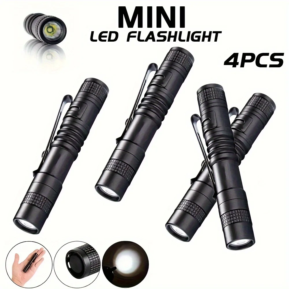 Lighting Fixture Outdoor - 1-4 pezzi mini torcia portatile con