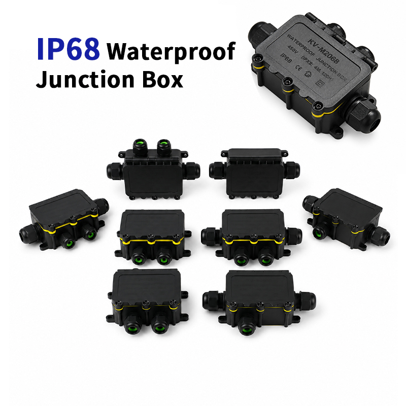 Outdoor Lighting Electrical Box - Scatola di Giunzione Impermeabile IP68 2-8