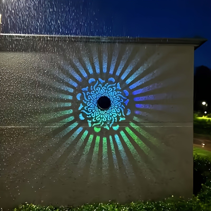 Outdoor Lighting Solar Panel - Lampada Solare LED da Parete con