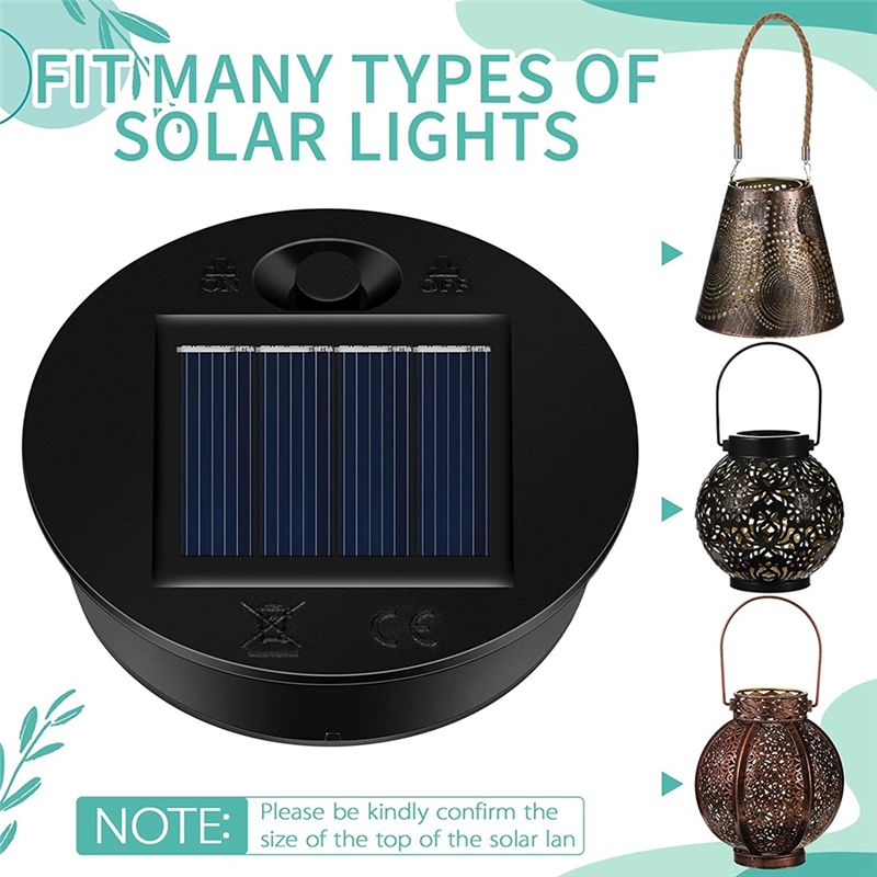 Outdoor Lighting Solar Panel - BaoBao- Confezione da 12 parti di