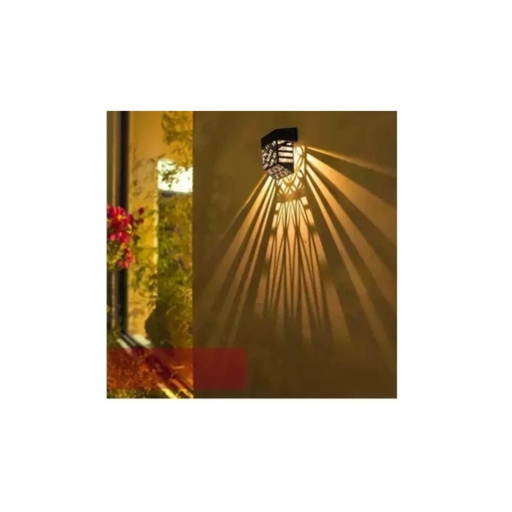 Outdoor Lighting Pathway - Lampada Solare a LED per Recinzione