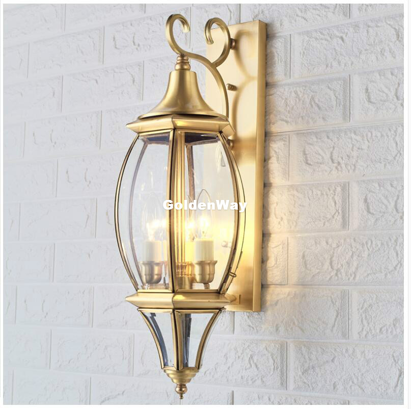 Lampada da parete in ottone an - Outdoor Lighting Brass recensione e prezzo