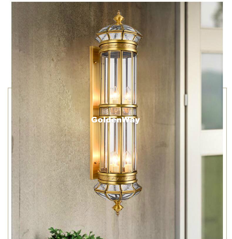 Lampada da parete in ottone an - Outdoor Lighting Brass recensione e prezzo
