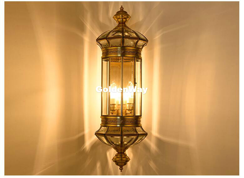 Lampada da parete in ottone an - Outdoor Lighting Brass recensione e prezzo