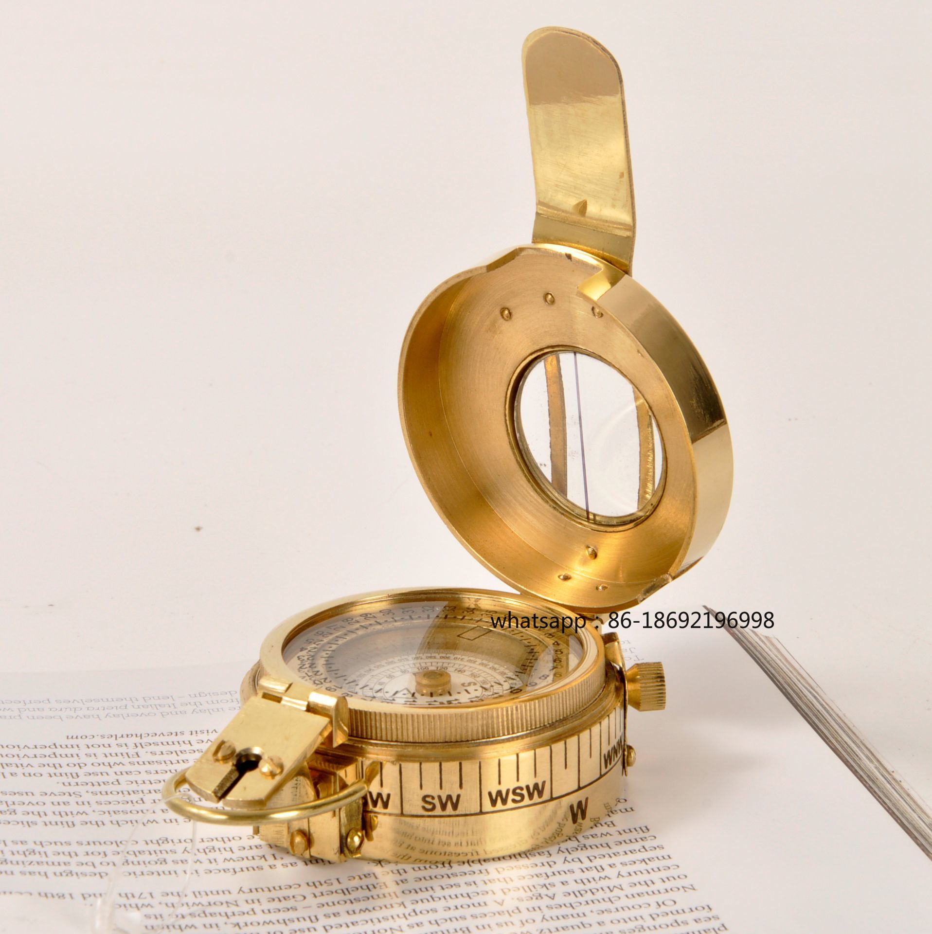 Bussola da campeggio per alpin - Outdoor Lighting Brass recensione e prezzo