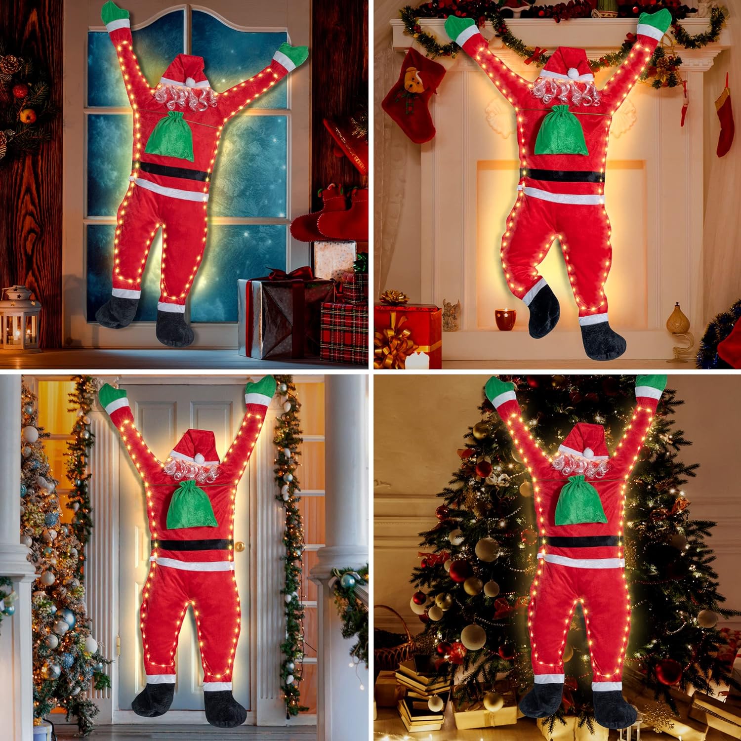 Illumina babbo natale babbo na - Outdoor Lighting Kits recensione e prezzo