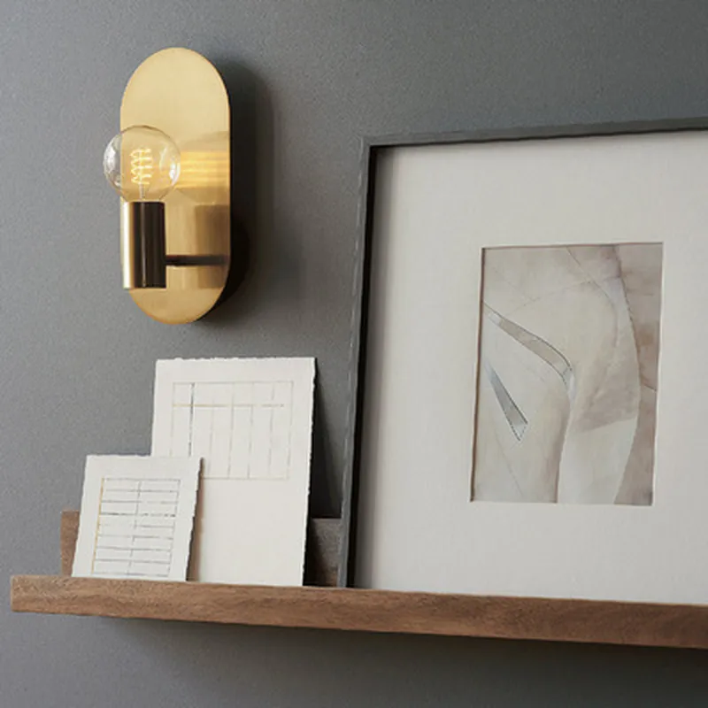 Lampada da Parete Creativa Nor - Outdoor Lighting Brass recensione e prezzo