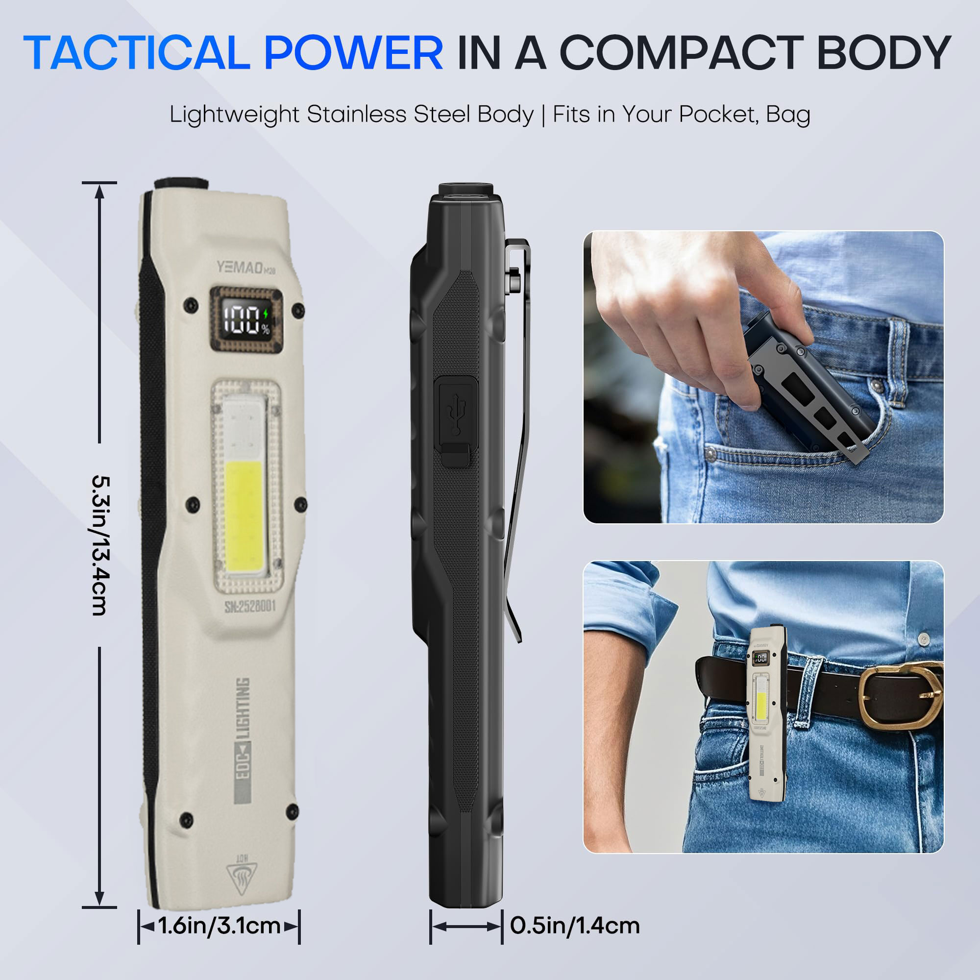 Torcia tattica ultrasottile po - Lighting Fixture Outdoor recensione e prezzo