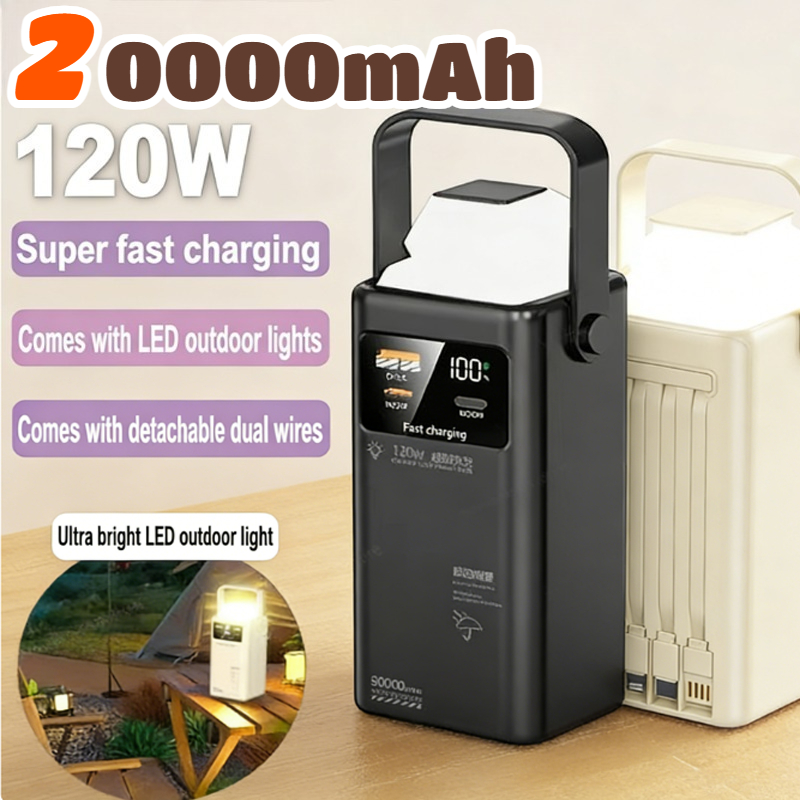 120W Power Bank 200000mAh Alim - Outdoor Lighting Battery Operated recensione e prezzo