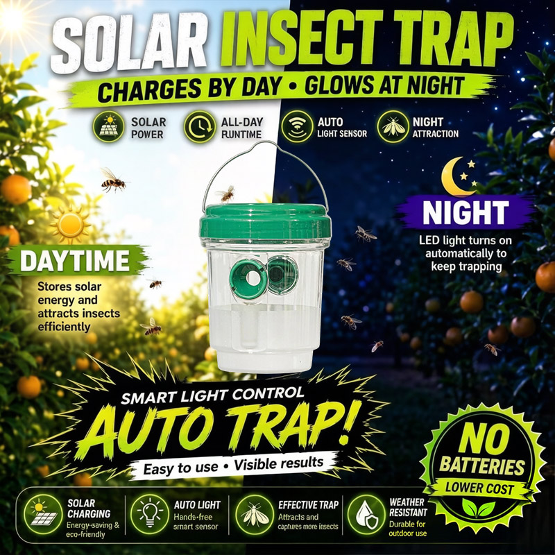 Trappole Solari per Mosche del - Outdoor Lighting Solar Panel recensione e prezzo
