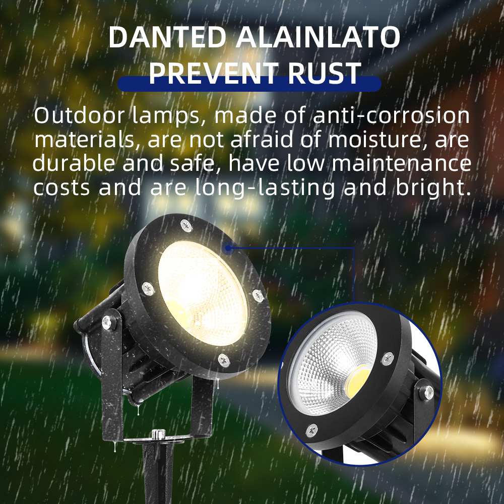 Faretto LED GU10 per Giardino, - Outdoor Lighting Switch recensione e prezzo