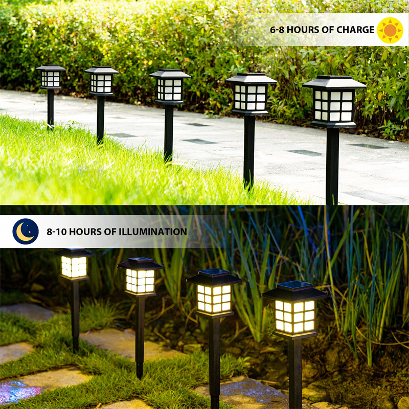 1-10PCS Lampada solare per est - Outdoor Lighting Pathway recensione e prezzo