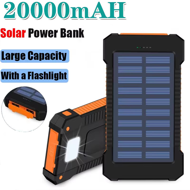 Power Bank Solare da 20000mAh, - Outdoor Lighting Battery Operated recensione e prezzo