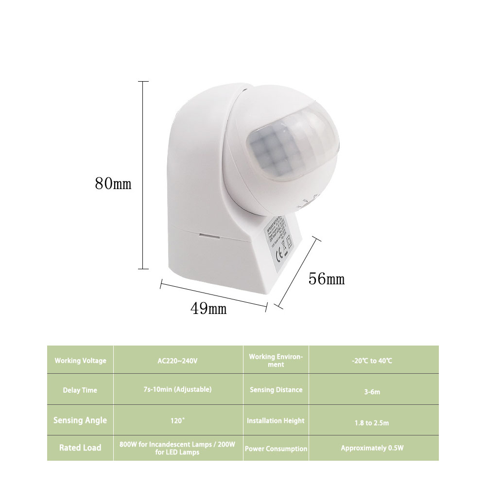Sensore di Movimento PIR a Inf - Outdoor Lighting Switch recensione e prezzo