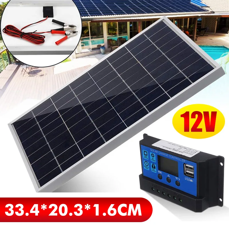 Kit pannello solare da 50 W Ca - Outdoor Lighting Kits recensione e prezzo