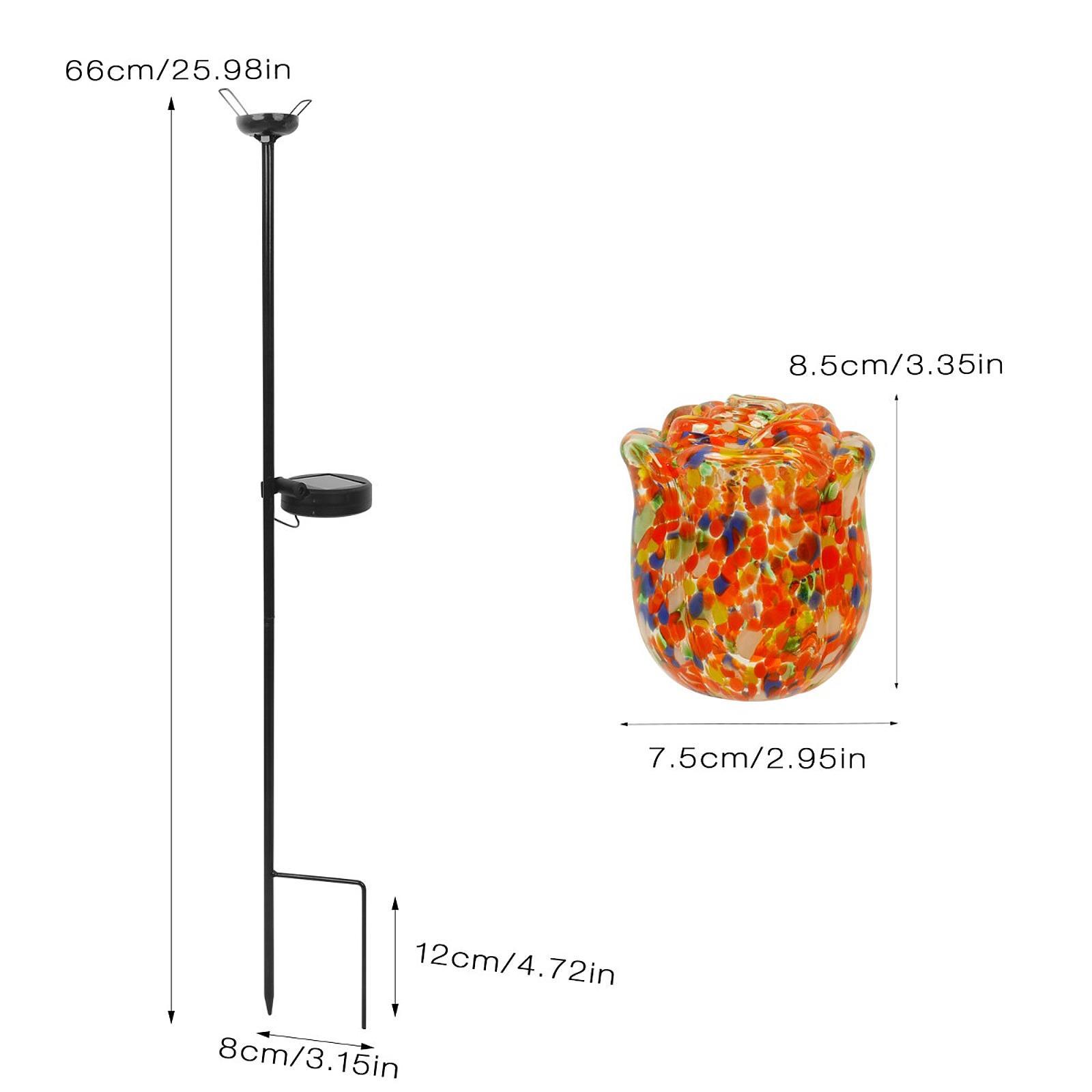 Lampada Solare a Forma di Rosa - Outdoor Lighting Accent recensione e prezzo