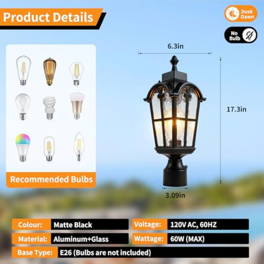 Lampada da Esterno con Sensore - Lighting Fixture Outdoor recensione e prezzo