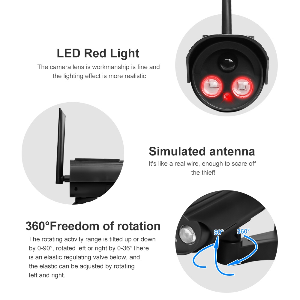 Telecamera di simulazione sola - Outdoor Lighting Solar Panel recensione e prezzo