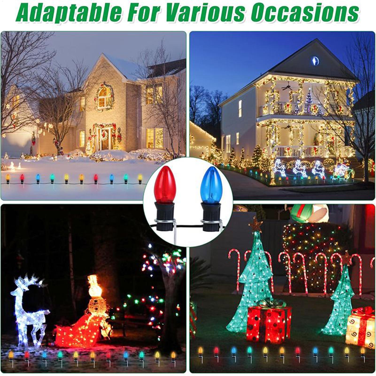 Pali luminosi natalizi per dec - Outdoor Lighting Pathway recensione e prezzo