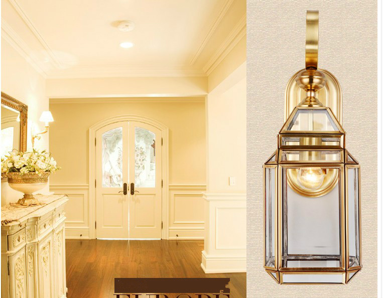 Lampada da parete moderna in b - Outdoor Lighting Brass recensione e prezzo
