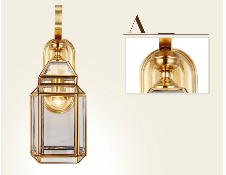 Lampada da parete moderna in b - Outdoor Lighting Brass recensione e prezzo