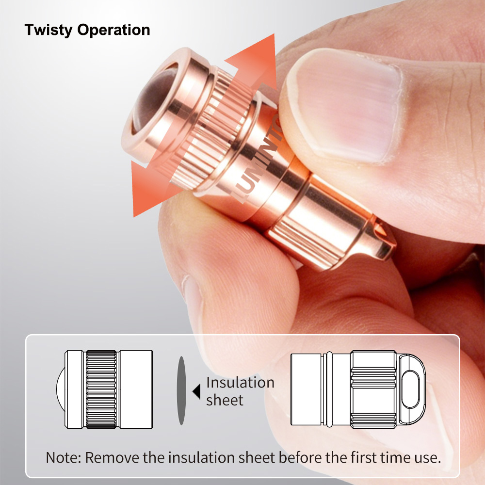 Torcia in Rame EDC LED, Luce T - Outdoor Lighting Brass recensione e prezzo