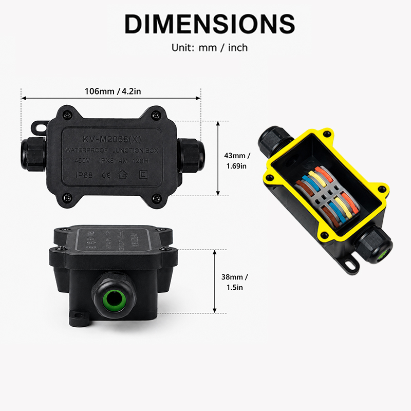 Scatola di Giunzione Impermeab - Outdoor Lighting Electrical Box recensione e prezzo
