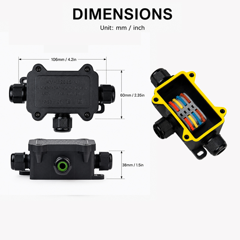 Scatola di Giunzione Impermeab - Outdoor Lighting Electrical Box recensione e prezzo