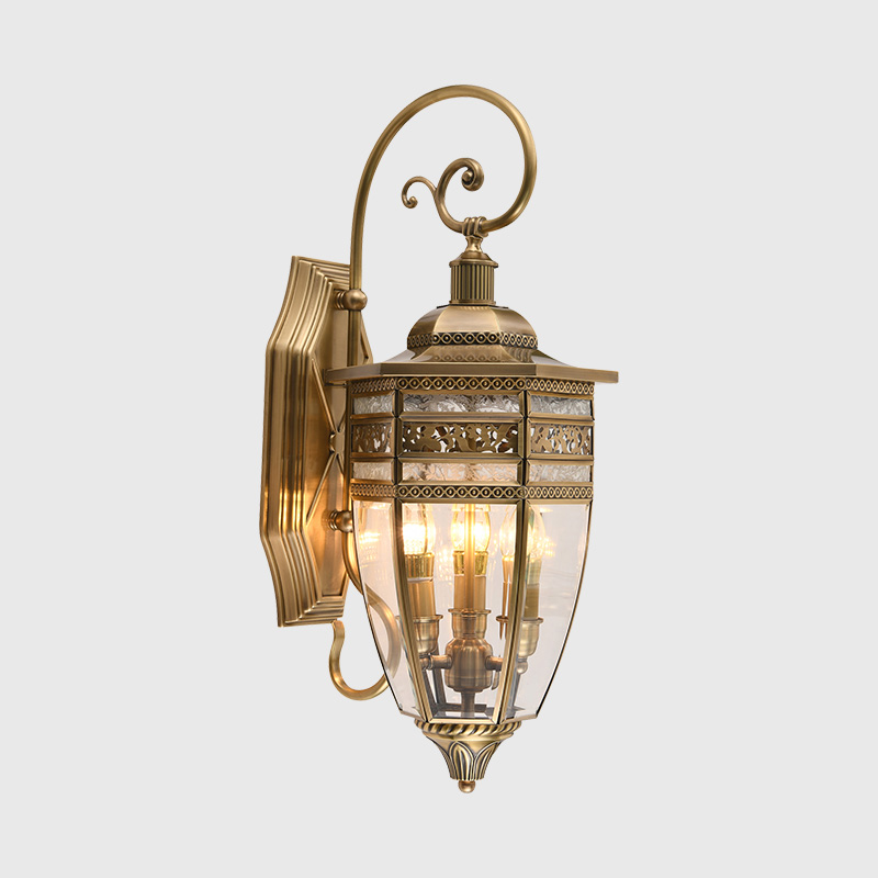 Lampada da Parete Moderna in O - Outdoor Lighting Brass recensione e prezzo