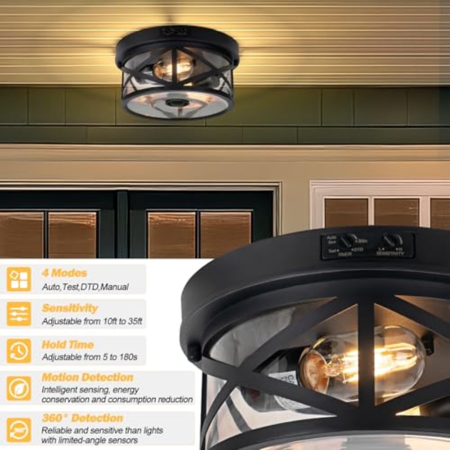 Lampada da soffitto per estern - Lighting Fixture Outdoor recensione e prezzo