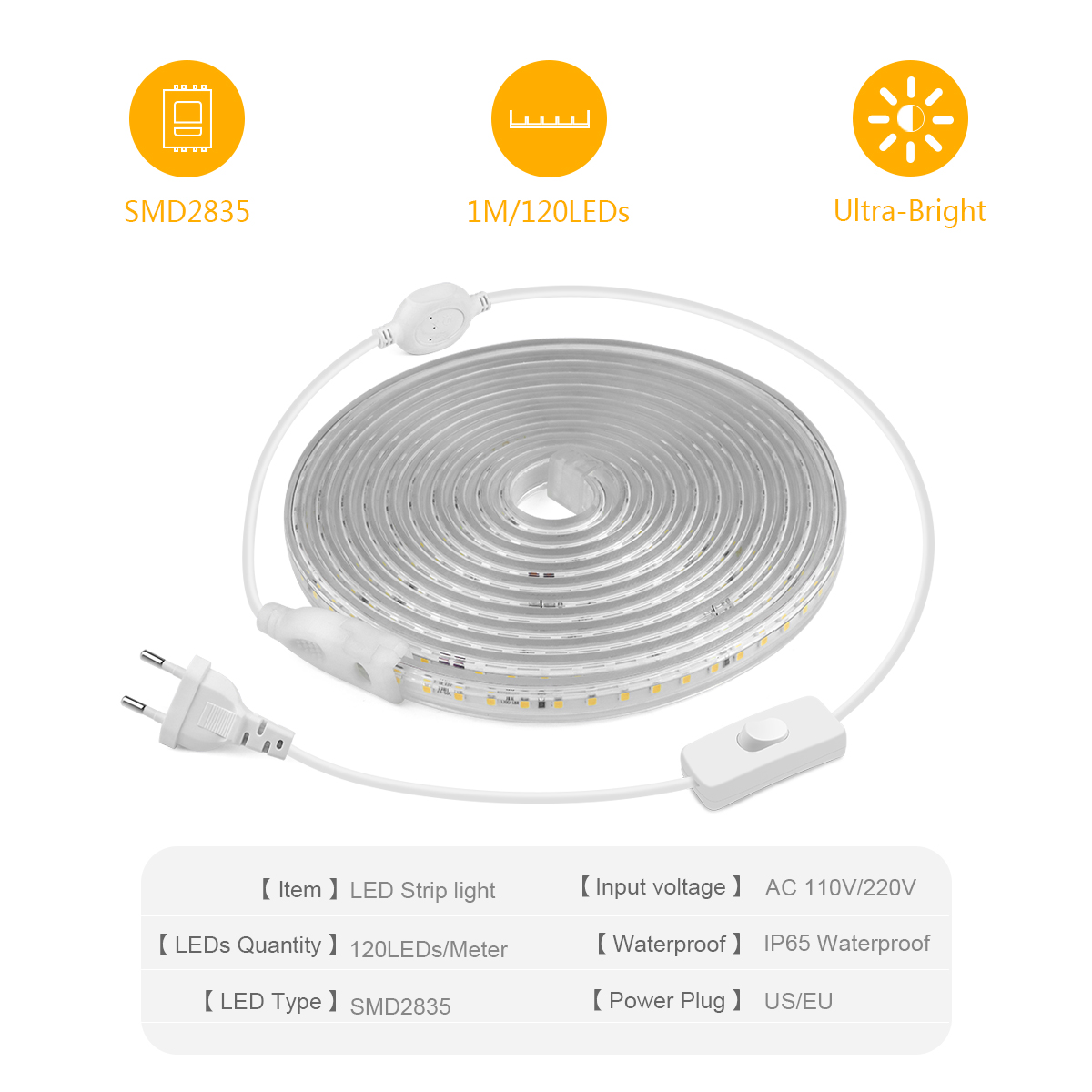 Striscia LED ad alta luminosit - Outdoor Lighting Switch recensione e prezzo