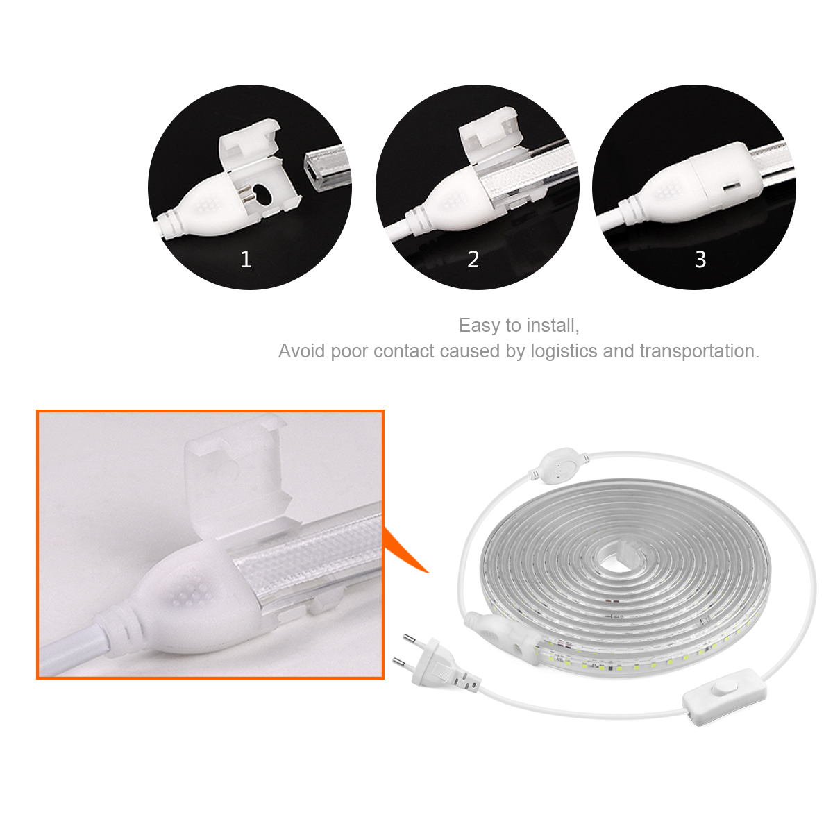 Striscia LED ad alta luminosit - Outdoor Lighting Switch recensione e prezzo