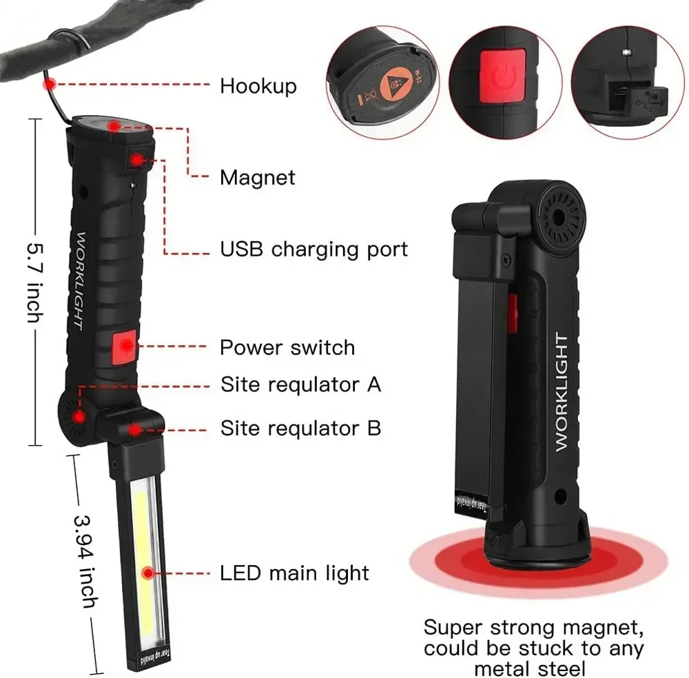 Torcia LED COB Lampada di ispe - Lighting Fixture Outdoor recensione e prezzo