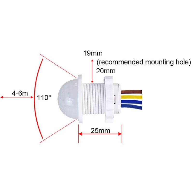 Sensore di Movimento PIR, Inte - Outdoor Lighting Switch recensione e prezzo