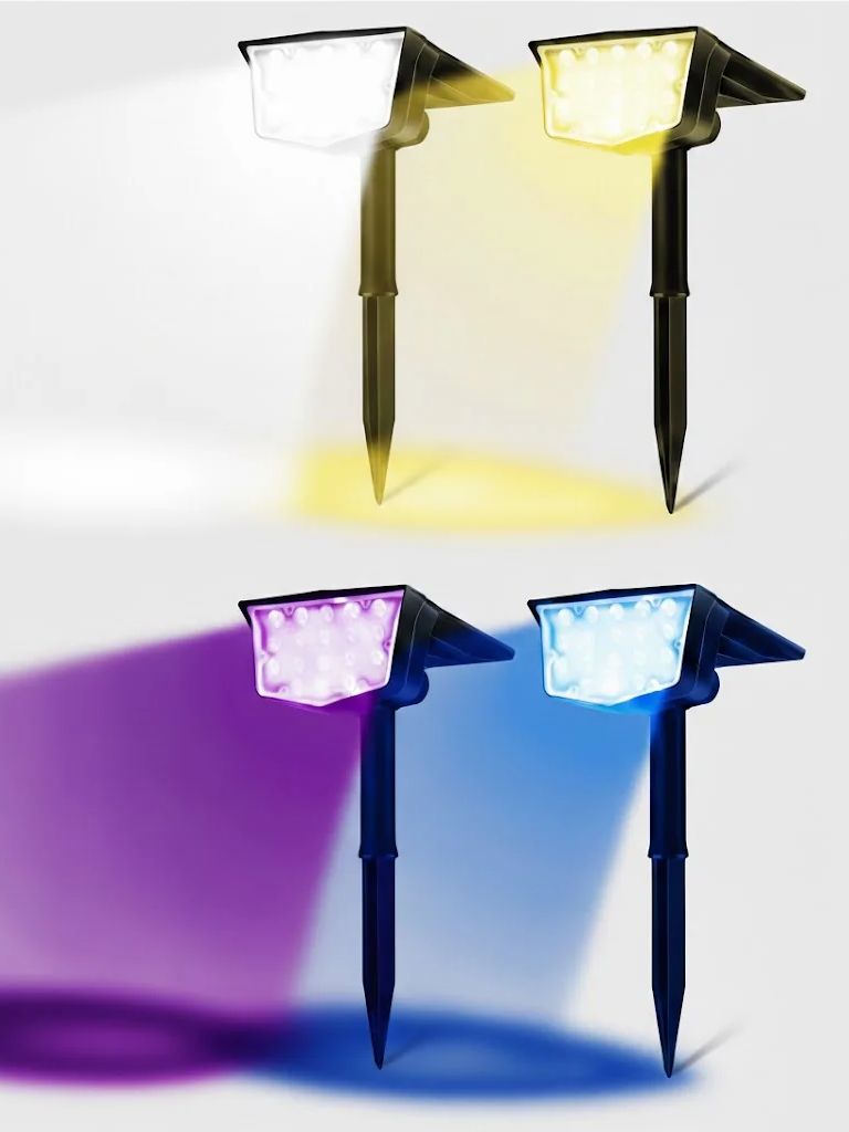 2 faretti solari da esterno da - Outdoor Lighting Switch recensione e prezzo