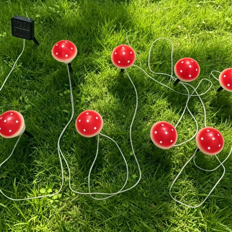 Luci Solari a Forma di Fungo,  - Outdoor Lighting Switch recensione e prezzo