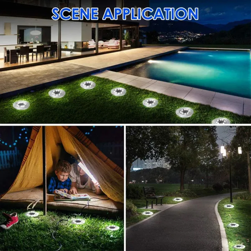 Luci Solari a LED da Giardino  - Outdoor Lighting Under Deck recensione e prezzo